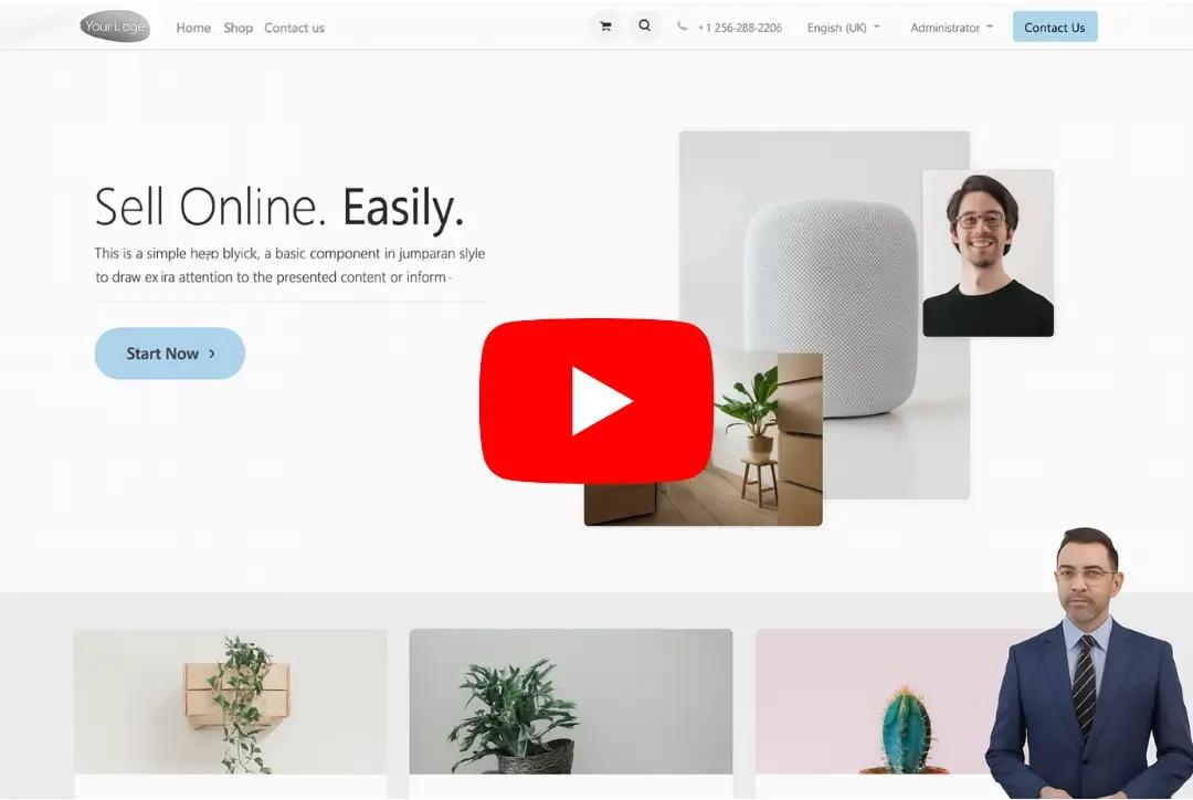 YouTube video short demonstration of Unitsoft AI Translation module