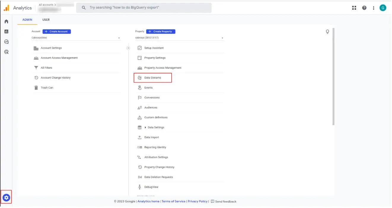 Потік даних в Google Analytics, Unitsoft