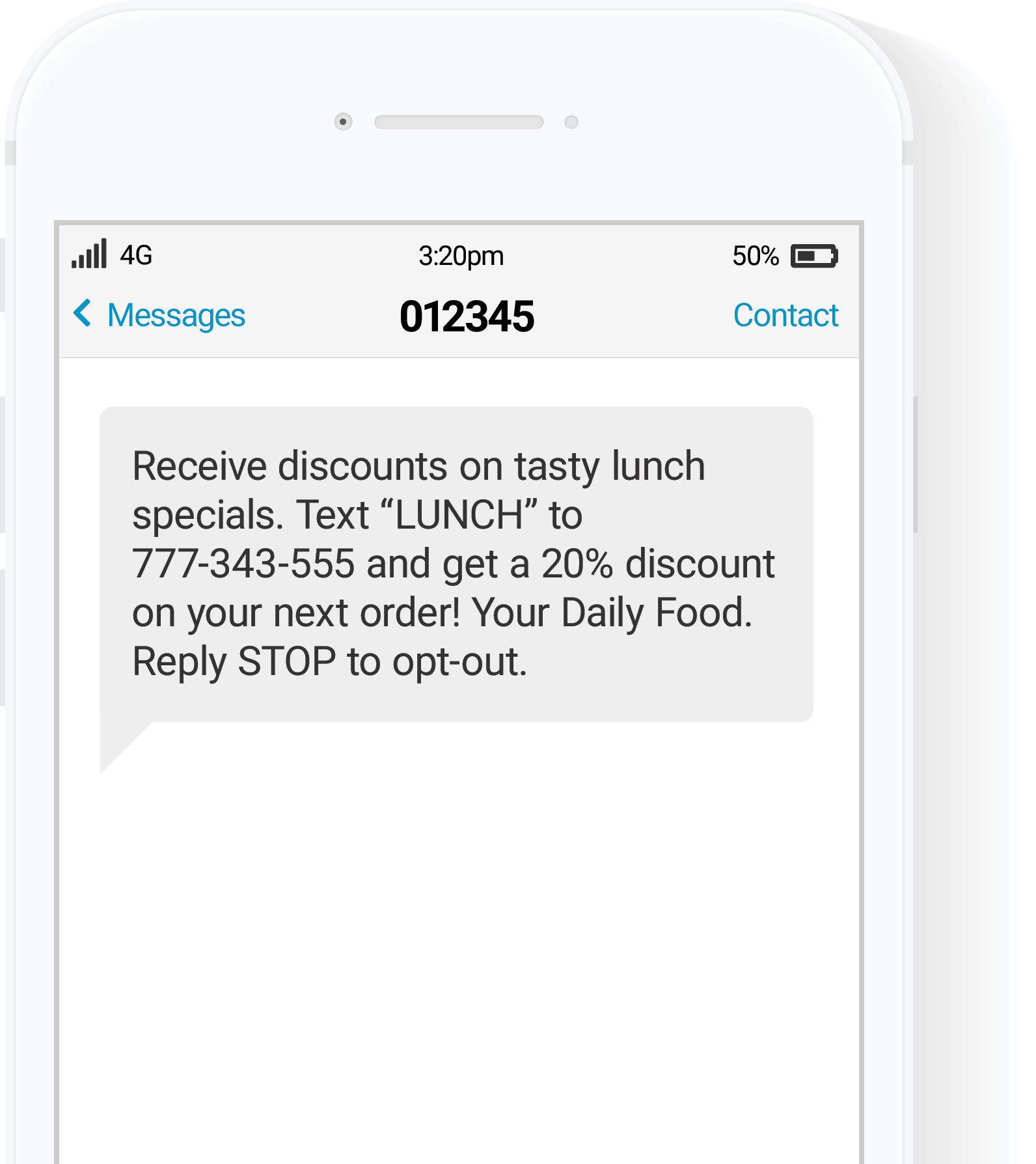 sms повідомлення на телефоні