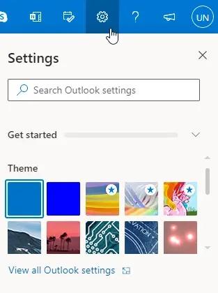Переглянути всі параметри Outlook