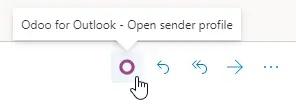 Ярлик Odoo для Outlook