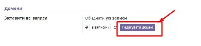 відображення значень моделі