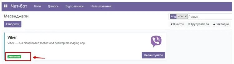 Статус каналу модуля